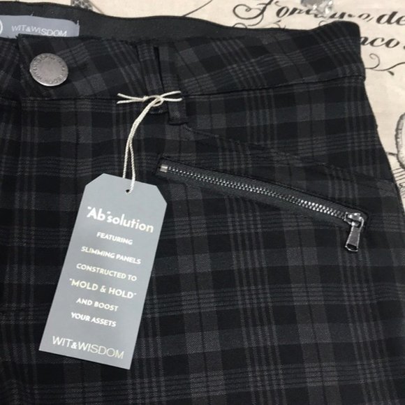 Wit & Wisdom Ab-Solution Skinny Ponte Pants - Picture 8 of 12